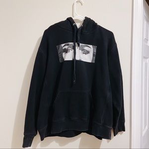Black hoodie!